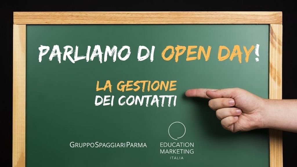 La gestione dei contatti – VIDEOCORSO OPEN DAY