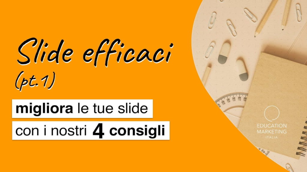 Migliora le slide per l'Open Day della scuola con 4 consigli