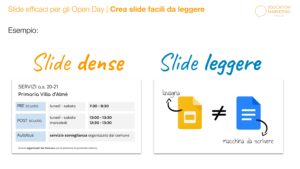 Slide Efficaci per Open Day facili da leggere (1)