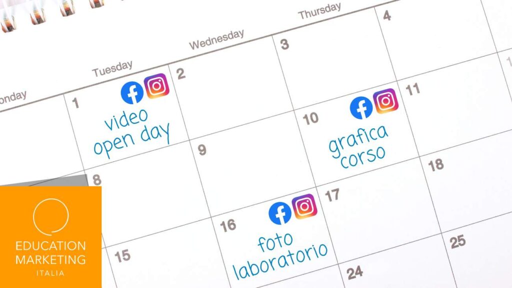 PIANO vs CALENDARIO editoriale: una guida per le realtà scolastiche