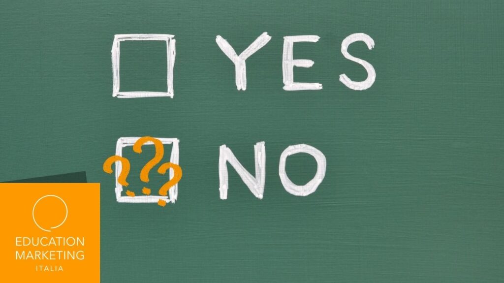 Education marketing: cosa fare con i prospect non iscritti